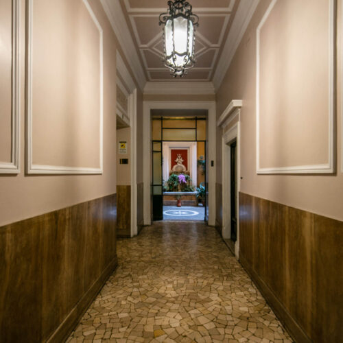 ingresso hotel Piccola Navona